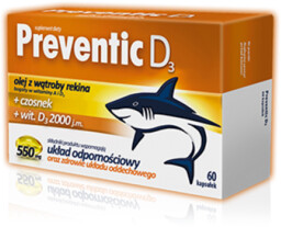 Preventic D3 - 60 kaps.