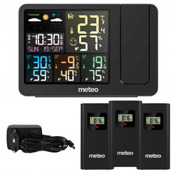 Stacja Pogodowa Z Dcf Meteo Sp300 Pogodynka Projektor