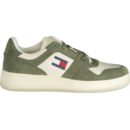 ZIELONE MĘSKIE BUTY SPORTOWE TOMMY HILFIGER