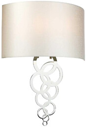 Duży kinkiet Curtis polerowany chrom CURTIS-LARGE-PC - Elstead