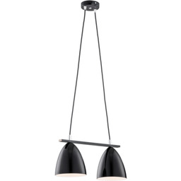 Lampa wisząca 2-płomienna PIXY 7001 czarny