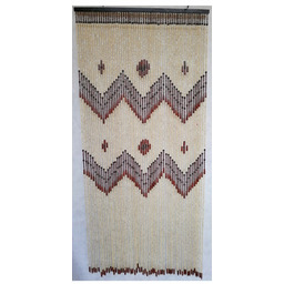 Zasłona Drzwiowa Z Koralików Bambusowych 90x200 C1