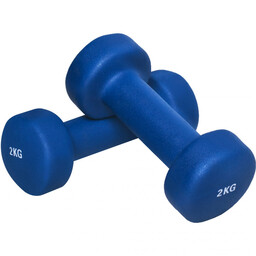 2x2 kg hantle gimnastyczne winylowe