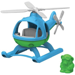 Helikopter Zielony miś za sterem, GTHELB1060-Green Toys, zabawki