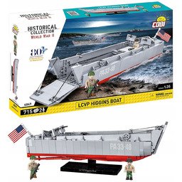 Klocki Cobi 4849 Łódź Higginsa 80 rocznica D-Day