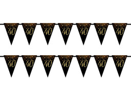 Baner flagi Sparkling na czterdzieste urodziny - 5