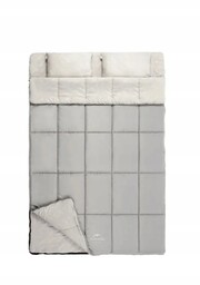 Śpiwór Naturehike Double with Pillow 225x145cm 2os. szary