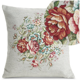 Poszewka 45 x 45 Dekoracyjna Gobelinowa 1233 Popiel