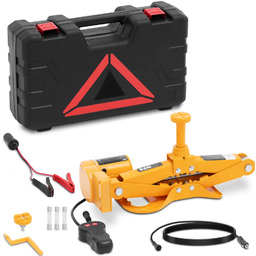 Lewarek podnośnik samochodowy elektryczny nożycowy do 3 t