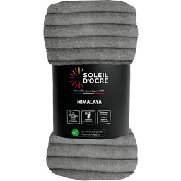 Soleil d''ocre Narzuta na Łóżko, Flanelowa i Aksamitna,