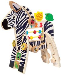 Zabawka edukacyjna Kolorowa zebra w paski, 316310-Manhattan Toy,