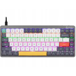 Klawiatura mechaniczna Tracer Fina 84 Grey Wireless Outemu