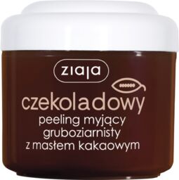 Ziaja Masło Kakaowe, czekoladowy peeling myjący, gruboziarnisty, 200