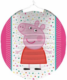 Lampion kula Świnka Peppa - 25 cm -
