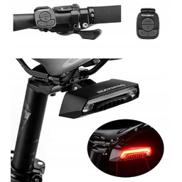 Lampka rowerowa tylna Rockbros LKWD-R1 z laserem -