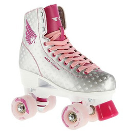 NILS EXTREME Wrotki NQ14198 (rozmiar 40) Srebrno-różowy