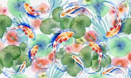 Tapeta Wonderwall Koi 35 0501 08