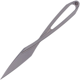 Nóż na szyję CIVIVI D-Art, Silver Bead Blasted