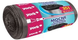 Worki na śmieci odpady YORK bardzo MOCNE grube