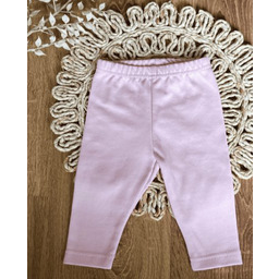 Różowe legginsy niemowlęce 56 cm