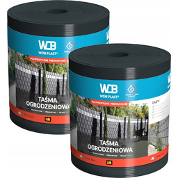 Taśma Ogrodzeniowa Premium Antracyt 19cmx26m Osłona Ogrodzenie Panelowe