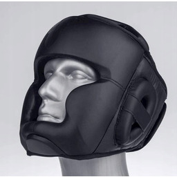 Kask bokserski Fighter Czarny Rozmiar: L/XL