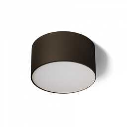 LARISA R 12 lampa sufitowa czarna 230V LED