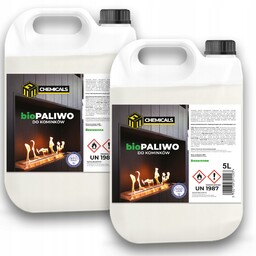 Biopaliwo Do Biokominka Bezzapachowe 10L Atest Pzh bezwonne