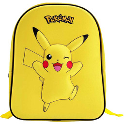 Plecak dla przedszkolaka 3D żółty Pokemon Pikachu