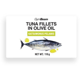 GymBeam Filety z tuńczyka w oliwie z oliwek
