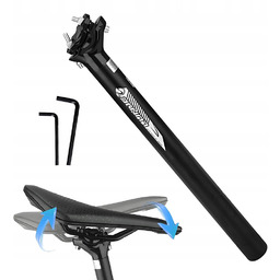 Sztyca Amortyzowana Wspornik Siodełka Rowerowego 30.9mm 400mm