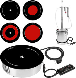 Kuchenka Taboret Podgrzewacz pod Destylator Ceramiczny 3200W Browin