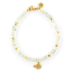 Pakamera Bransoletka - Akwamaryn z rybką