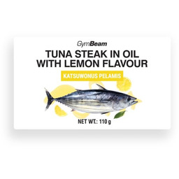 GymBeam Stek z tuńczyka w oleju o smaku