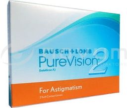 PureVision 2 HD for Astigmatism - 3 sztuki