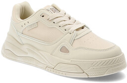 Big Star Beżowe Sneakersy Modne Obuwie Damskie