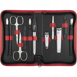Zestaw do manicure Solingen 12 Elementowy z Czarno