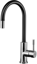 BLUE WATER Bateria kuchenna LIMA INOX czarny mat*