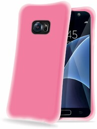 Celly  Icecube Cover Galaxy S7 Fuxia