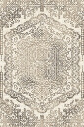 Dywan wełniany klasyczny Agnella Ballata Ritual krem