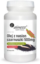 ALINESS Olej z nasion czarnuszki 2% 500 mg,