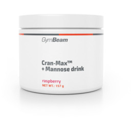 GymBeam Napój Cran-Max + Mannose 157 g malina