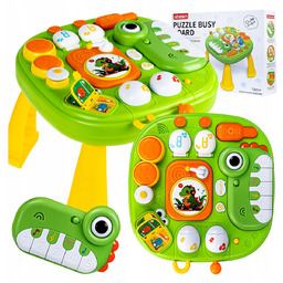 Stolik Interaktywny Dinozaur Dla Dziecka Pianinko Gramofon Jaja
