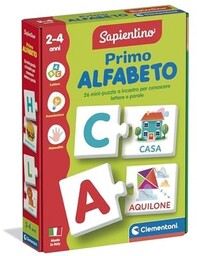 Clementoni Sapientino Pierwszy alfabet, gra edukacyjna dla dzieci