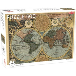 Tactic, puzzle, Around the World, Old Map of