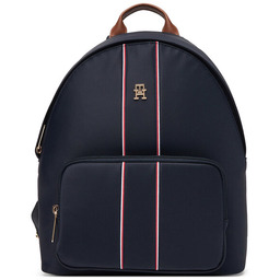 Plecak Tommy Hilfiger Popette Dome AW0AW17651 Granatowy