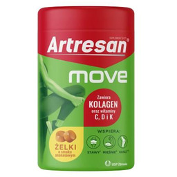 Artresan Move żelki o smaku ananasowym, 150 g