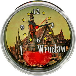 Zegar w puszce duży Wrocław
