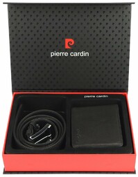 Zestaw portfel i pasek do spodni Pierre Cardin