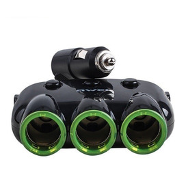 AWEI rozgałęźnik samochodowy C-35 3 gniazda zapalniczki 12V